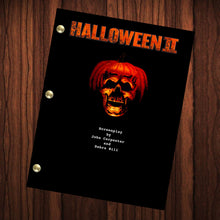 Load image into Gallery viewer, Halloween II Movie Script Reprint Michael Myers Full Screenplay Full Script John Carpenter
