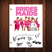 Load image into Gallery viewer, Bridesmaids Signed Autographed Script Full Screenplay Full Script Reprint Kristen Wiig Rose Byrne
